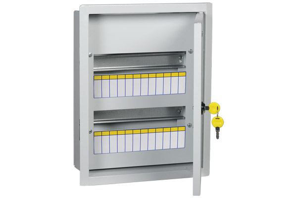 TITAN 3 Корпус метал. ЩРв-24 (395х310х120) IP31 IEK MKM14-V-24-30-T, Ввезен из РФ