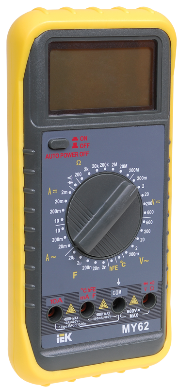 Мультиметр цифровой  Professional MY64 IEK TMD-5S-064, Ввезен из РФ