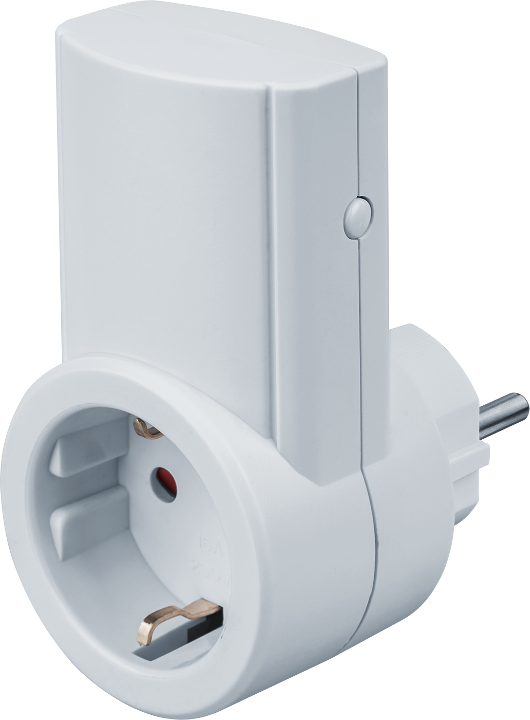 Розетка Navigator 61 757 NRC-S1-1V1-WH с пультом радиоупр, 2500Вт