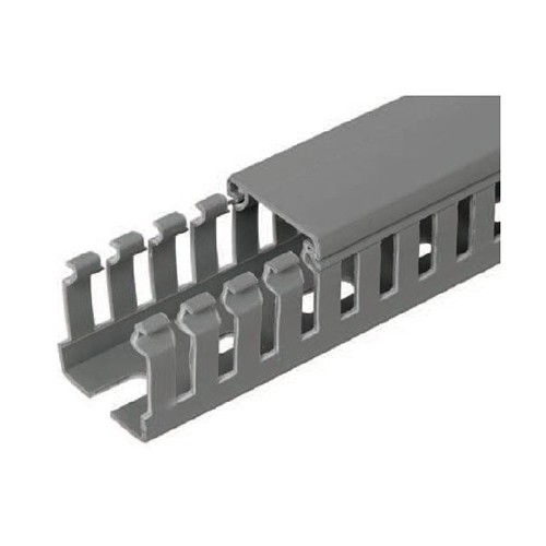 Кабель канал перфорированный 60х40 перф 7х11 "ИМПАКТ"-М 2м, CKK50-060-040-1-K03,