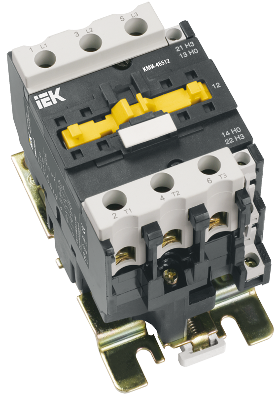 Контактор КМИ-48012 80А 110В/АС3 1NO;1NC IEK
